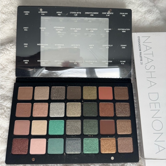 Natasha Denona Green-Brown Eyeshadow Palette 28 - Picture 7 of 7